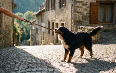 Chien qui tire en laisse à Albertville : 5 exercices