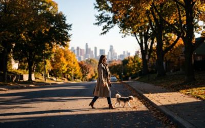 Promener son chien à Sainte-Foy-lès-Lyon
