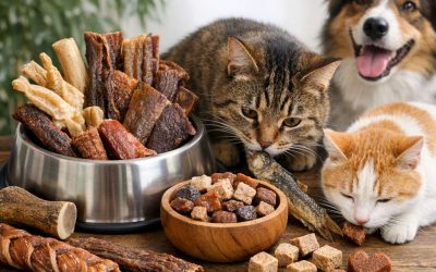 Friandises naturelles pour chiens et chats : plaisir, mastication et éducation positive