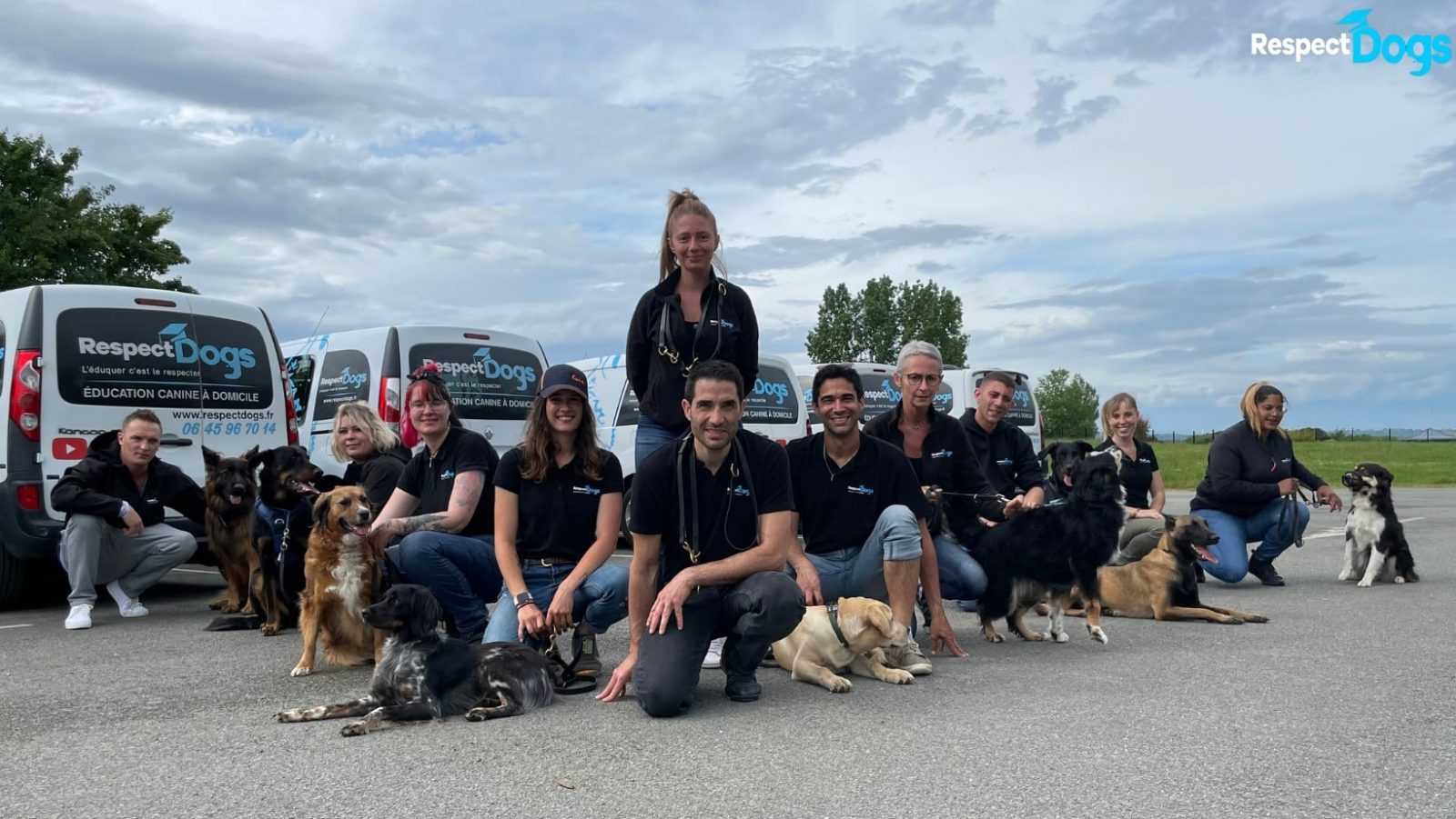 les éducateurs franchisés Respectodogs