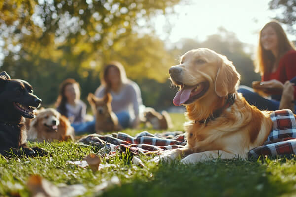 Chien bien éduqué Caen